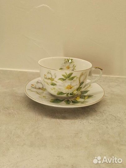 Чайная пара поштучно в подарочной коробке