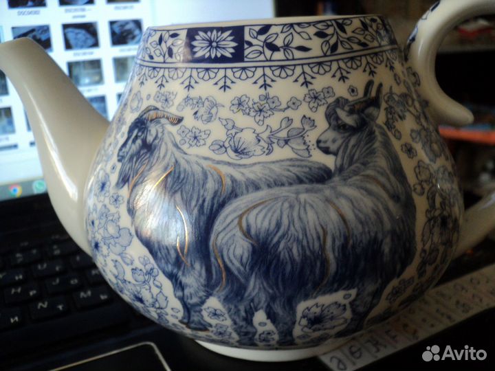 Чайник заварочный фарфор 1литр