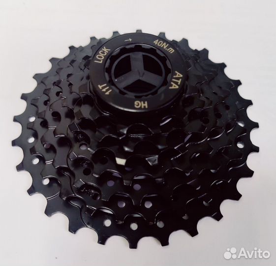 Кассета 7ск, 11-28 зубьев, KDF KDF-CS728,35086чёрная