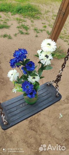 Букеты полевые цветы василёк