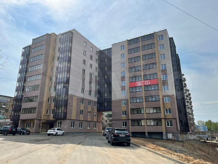 2-к. квартира, 56,3 м², 7/9 эт.