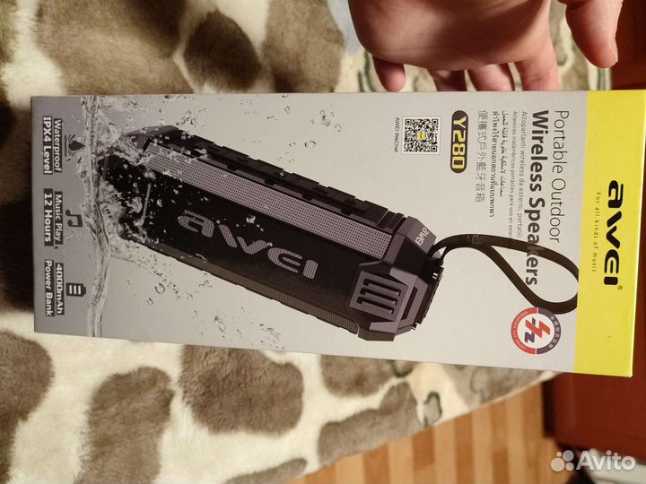 Портативная колонка awei