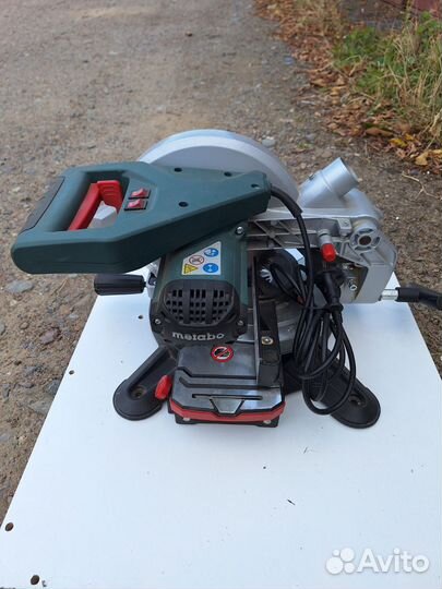 Торцовочная пила metabo ks216m