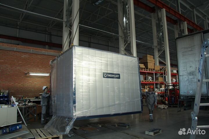 SteamAirGas500 система обогрева бетонного завода