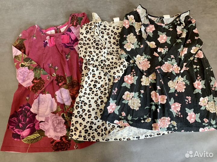 Пакет вещей и обуви для девочки 92