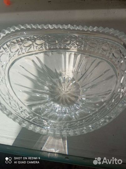 Ваза хрустальная СССР