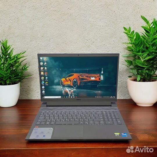 Игровой ноутбук dell, I5-10300H, RTX 2050, 16 ram