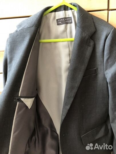 Пиджак zara для мальчика 9-10 лет