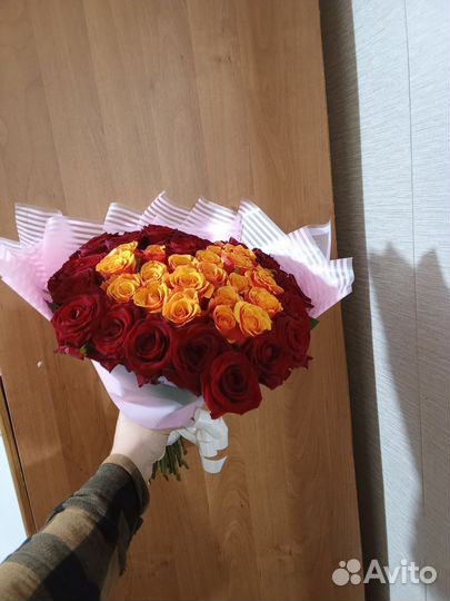 Букет из 51 розы