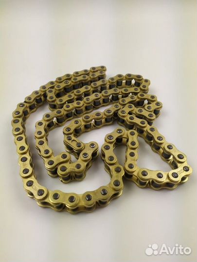 Цепь трансмиссии 428HD-102L (Усиленная) gold DID