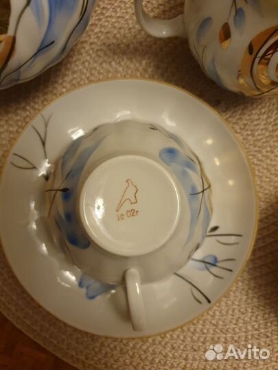 Сервиз чайный Дулево Зимнее солнце