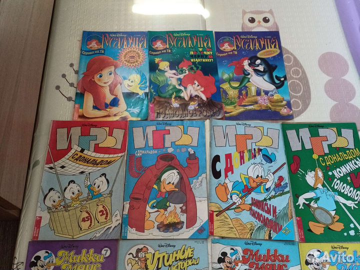 Комиксы,Микки,русалочка,муми тролль,утиные истории
