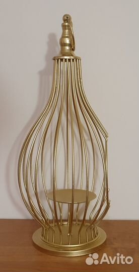 Подсвечник металлический