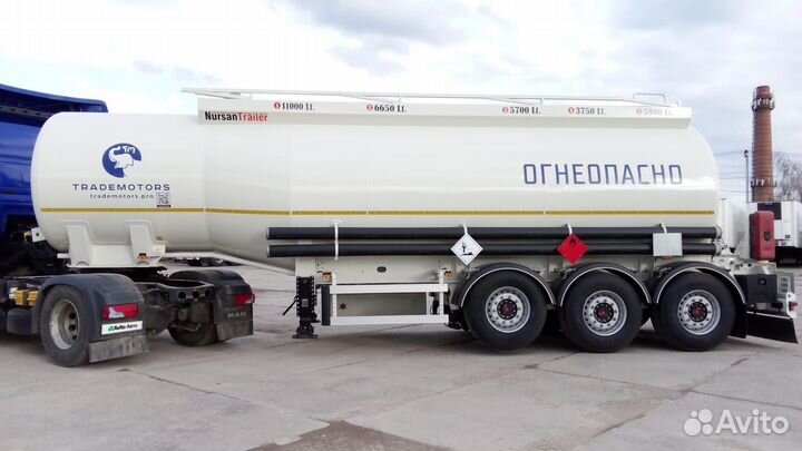 Полуприцеп бензовоз Nursan 3ANRSM, 2023