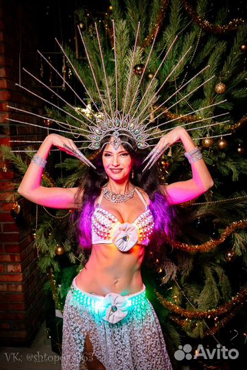 Восточные танцы и световое шоу на Ваш праздник