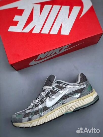 Кроссовки Nike P-6000 'Light Iron Ore'