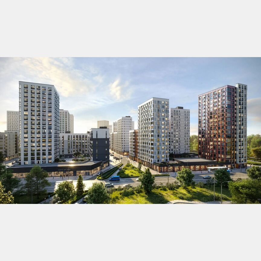 2-к. квартира, 56,8 м², 2/9 эт.