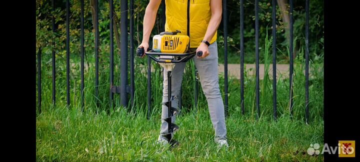 Мотобур denzel DX-52 (буроям, ямобур)