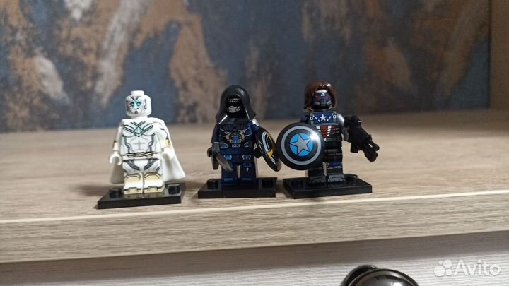 Фигурки марвел и дс 14шт