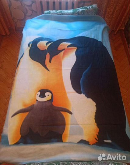 Плед флисовый(6 расцветок)