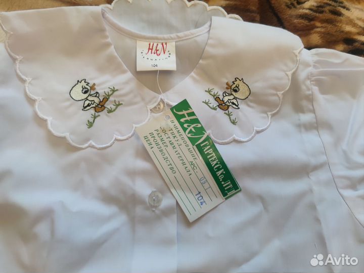 Новая блузка на девочку 4 года