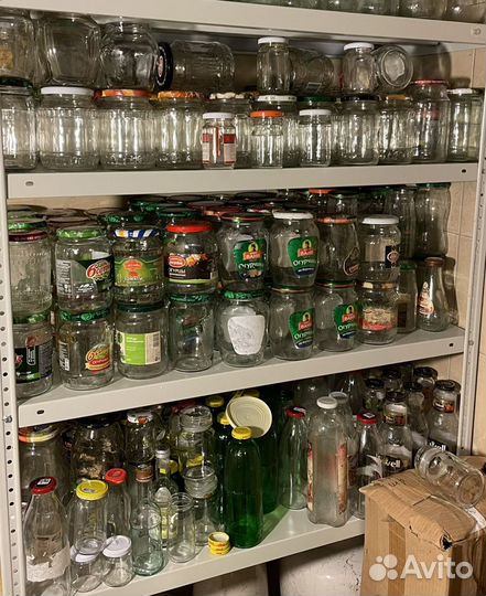 Банка стеклянная