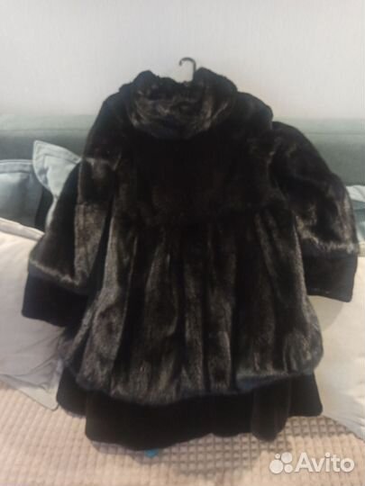 Шуба норковая 42 44 бу