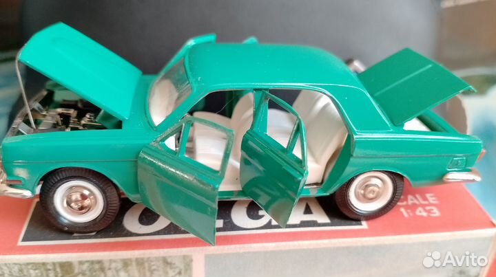 Волга газ-24 металл 1:43 СССР