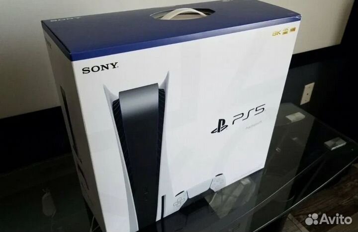 Sony playstation 5 с дисководом ростест + игры