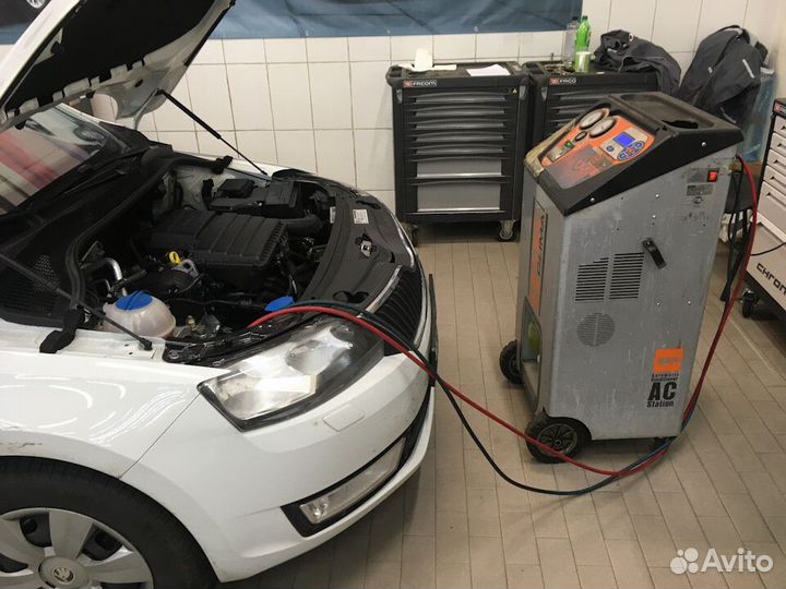 Диагностика и Заправка кондиционера