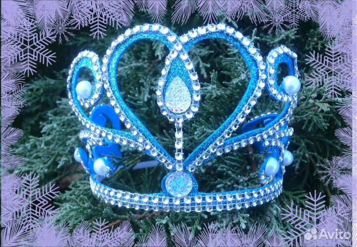 Кокошник для снегурочки