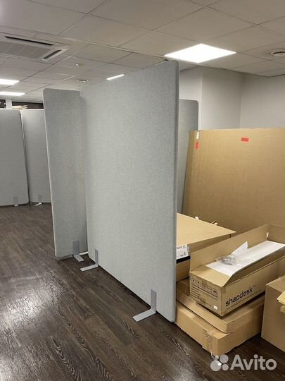 Перегородки офисные мобильные высокие (2метра)