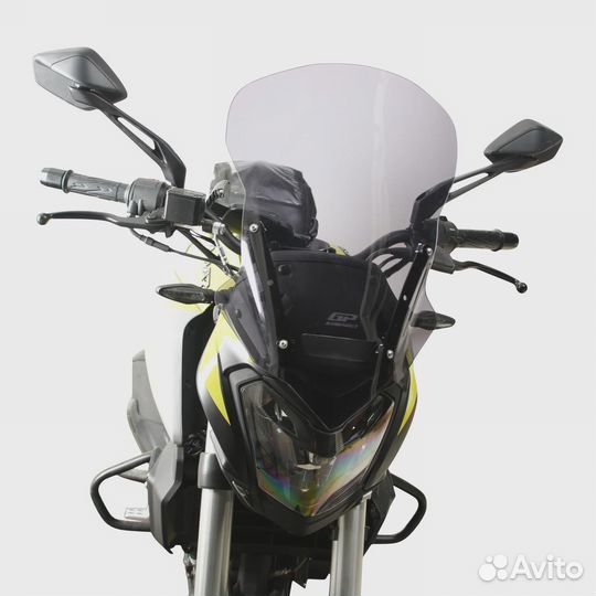 Ветровое стекло 48см Bajaj Dominar 400 2017-2023