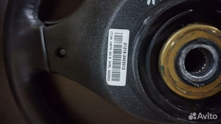 Руль niva urban кожа