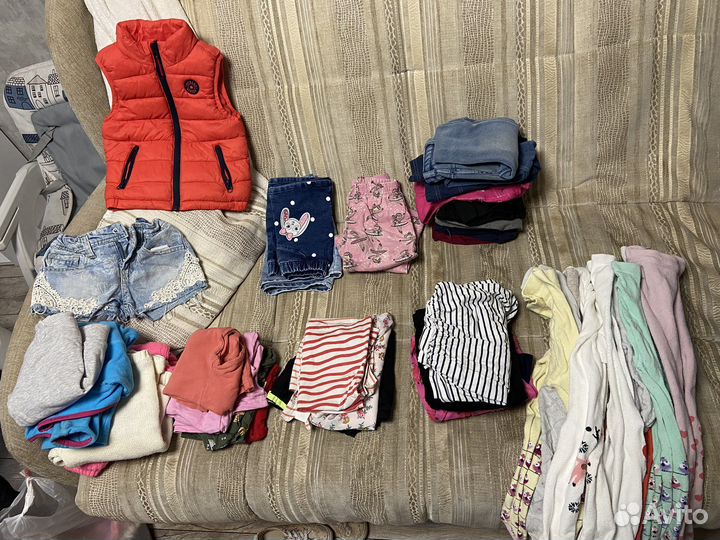Пакет вещей 92-98 на девочку