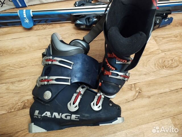 Горные лыжи и ботинки