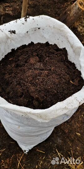 Навоз перегной в мешках