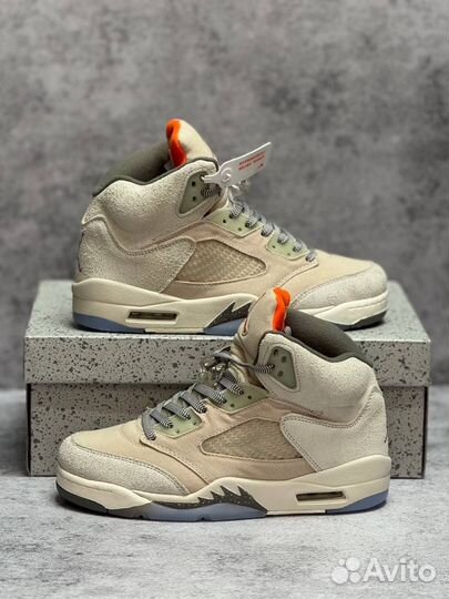 Nike Air Jordan 5 Retro Craft Light Orewood Brown