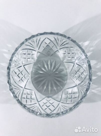Салатник хрустальный хрусталь СССР