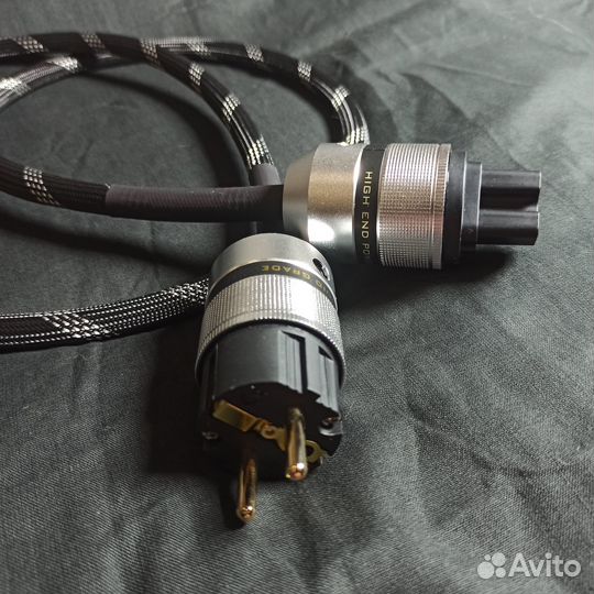 Новый силовой/сетевой кабель hi-fi