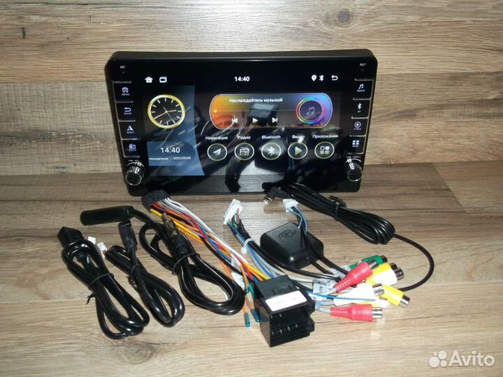 Магнитола LADA Granta Android с крутилками