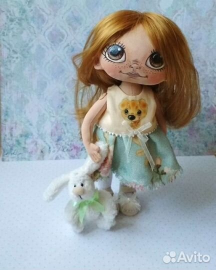 Интерьерная кукла ручной работы