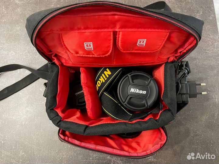 Фотоаппарат Nikon D5600 Kit 18-140 VR Black + 50мм