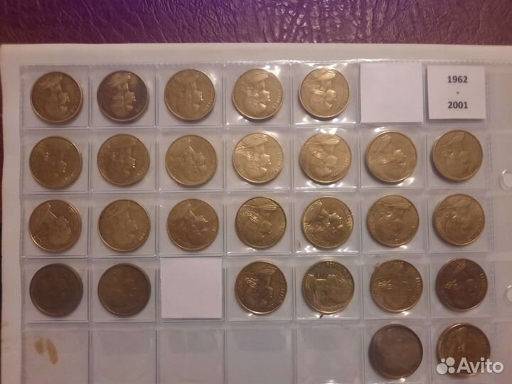 Погодовка монет Франции