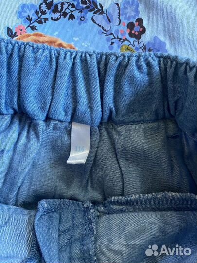 Вещи пакетом на девочку 110 116 h&m