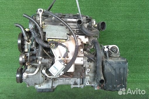 Двигатель в сборе двс mitsubishi chariot grandis N