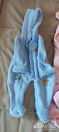 Детские вещи пакетом от 0 до 3 месяцев