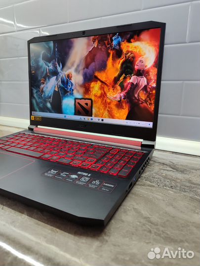 Игровой Acer Nitro core i7-9750H-12Ядер/Nvidia1650