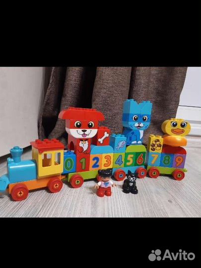 Lego duplo (лего дупло) поезд