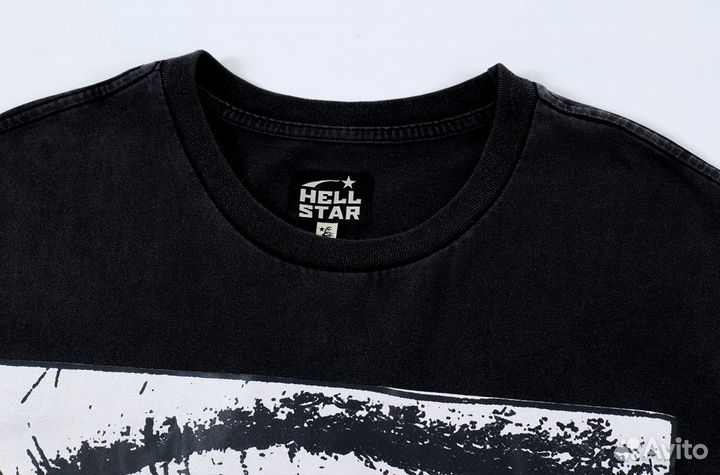 Футболка черная Hellstar 'Brainwashed'